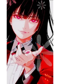 🃏 emoji безумный азарт: Юмико Telegram sticker 5 of 26
