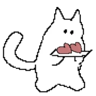 ❤️‍🩹 emoji дурні кішки by @piedterre Telegram sticker 13 of 95