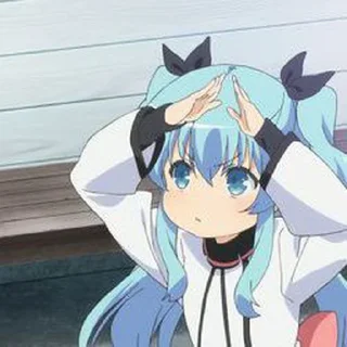Sticker from Noel sora no method by @anime_stickerr