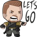 👈 emoji BlackCross’ Suicide Squad Telegram sticker 22 of 24