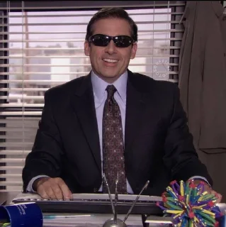 😎 emoji the office Telegram sticker 14 of 52