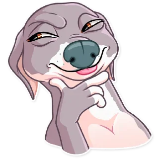 🤔 emoji Kermit The Dog Telegram sticker 10 of 35