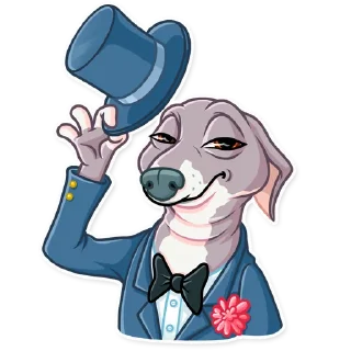 👋 emoji Kermit The Dog Telegram sticker 5 of 35