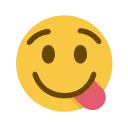 😋 emoji Custom Emoji @IMG2D Telegram sticker 7 of 15