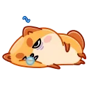 😴 emoji Crazy Donut @IMG2D Telegram sticker 5 of 22