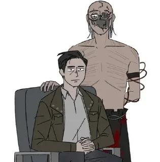 🌟 emoji Outlast Stickers Telegram sticker 6 of 89