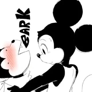 😄 emoji Mickey, Oswald etc. Telegram sticker 19 of 36