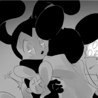 😄 emoji Mickey, Oswald etc. Telegram sticker 5 of 36