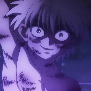 😈 emoji HxH @anime_sticks Telegram sticker 1 of 30