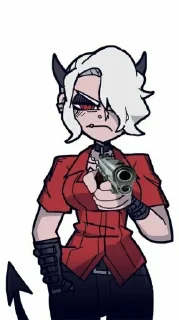 Sticker from Helltaker