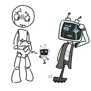 😭 emoji О боже робот сучара Telegram sticker 14 of 70