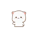 👍 emoji Mochi-Mochi Peach Cat by @rbeit Telegram sticker 15 of 50