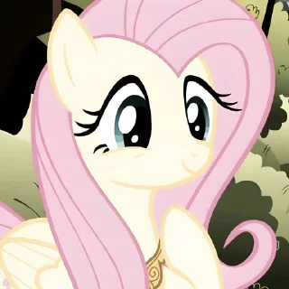 🥺 emoji ꒰ Fluttershy ꒱ @plusikradom ! Telegram sticker 10 of 50