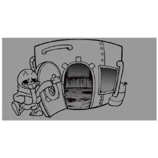 ☠️ emoji Sans Telegram sticker 23 of 28