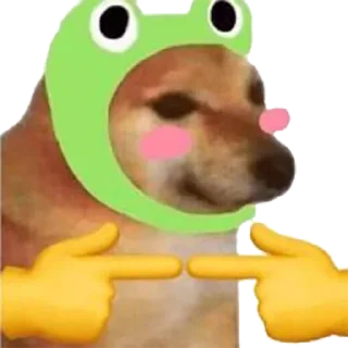 😳 emoji 👉👈 Telegram sticker 15 of 23