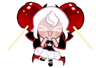 🍎 emoji Candy Apple Cookie! @cookierunstickersarchiev Telegram sticker 22 of 48