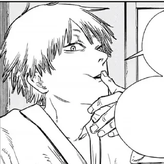 🔥 emoji Denji Telegram sticker 20 of 53