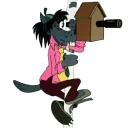 👀 emoji WOLF by @sinnerinside Telegram sticker 10 of 16