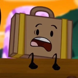 🧳 emoji Suitcase Inanimate Insanity Telegram sticker 5 of 35