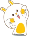 🤗 emoji Cute yellow tuagom 💛 Telegram sticker 20 of 119