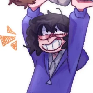 🌟 emoji ⚠️два гея осторошно⚠️ Telegram sticker 21 of 43