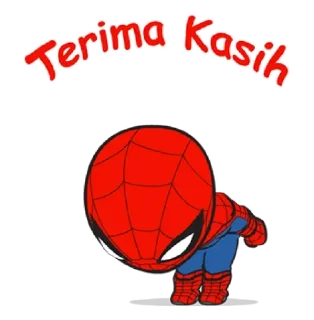 😀 emoji @TVstickers Spiderman Telegram sticker 9 of 23