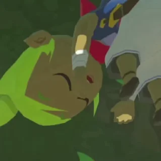 Sticker from Zelda Wind Waker Animated