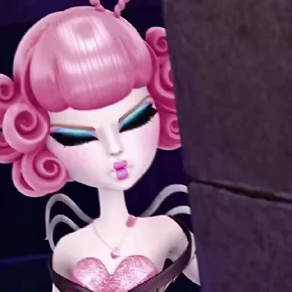 😑 emoji MONSTER HIGH ♥️💀 Telegram sticker 8 of 36