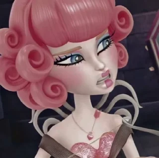 🤨 emoji monster high part 2 💋 Telegram sticker 23 of 113