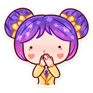 🤭 emoji Мелани (@TgSticker) Telegram sticker 11 of 48