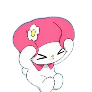 👄 emoji mymelody Telegram sticker 16 of 19