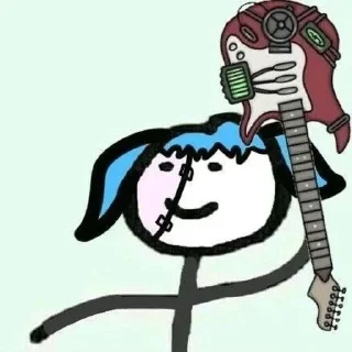 😊 emoji Sally face❤ Telegram sticker 21 of 80
