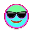 😎 emoji Rainbow emoji Telegram sticker 8 of 25