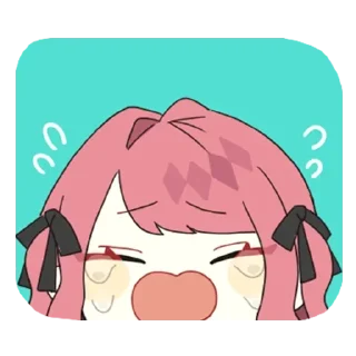 😫 emoji Мен-чан - @tg_sticks Telegram sticker 5 of 26