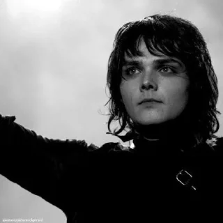 🌟 emoji >_< | |Gerard Way| | >_< @sash Telegram sticker 14 of 104