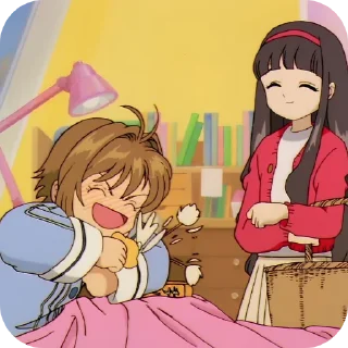 😠 emoji ✩Sakura and Tomoyo✩ Telegram sticker 17 of 60