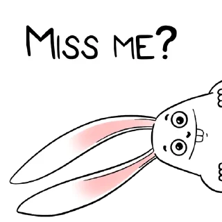 Sticker from белый кролик