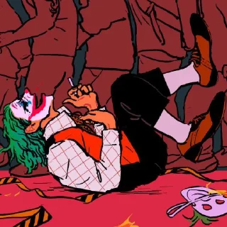 🤡 emoji Джокер by @stikeru7777 Telegram sticker 14 of 20