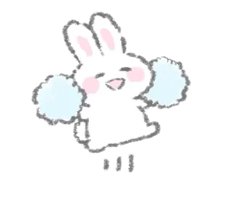 🛁 emoji ૮꒰ྀི∩´ ᵕ `∩꒱ྀི  @ioowooo Telegram sticker 13 of 90
