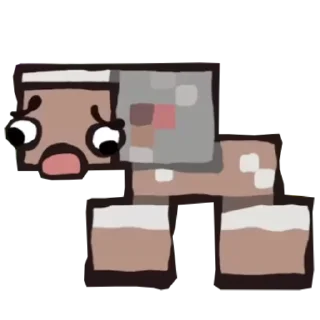 🥲 emoji Minecraft Cas van de Pol Telegram sticker 4 of 61