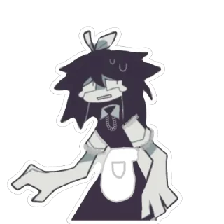 🫥 emoji Горнечные ♪───Ｏ（≧∇≦）Ｏ────♪ Telegram sticker 19 of 72