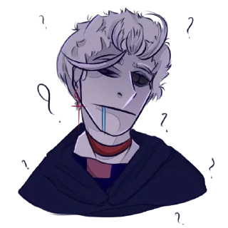🥴 emoji Похуист Telegram sticker 23 of 65