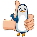 Sticker from Mr. Penguin