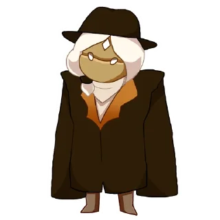 🤠 emoji Sky: Моль Света (Невошедшее) от @Polpami+@chompydump Telegram sticker 3 of 28