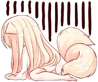 😔 emoji Некомия 2 @nyasticks Telegram sticker 21 of 41
