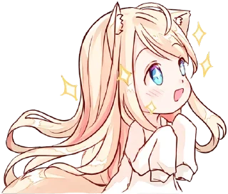 😍 emoji Некомия 2 @nyasticks Telegram sticker 15 of 41