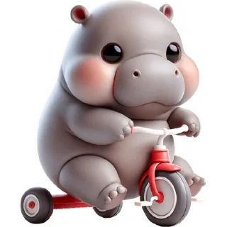🚲 emoji Парный бегемотик 2 @Nyasticks2 Telegram sticker 22 of 42