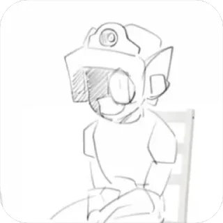 🤩 emoji Ларри Лоривич🤘🏻🤘🏻 @MoiStikiBot Telegram sticker 21 of 120