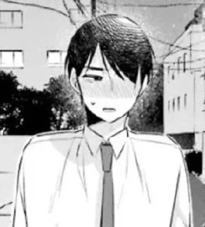 🫣 emoji ◎_◎ Adachi Kiyoshi Telegram sticker 8 of 80