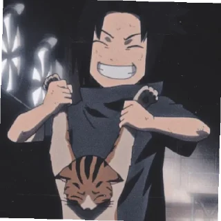 💜 emoji Sasuke Uchiha Telegram sticker 11 of 36